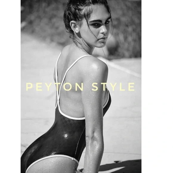 ACACIA - Piped Peyton Full Piece Swimsuit in Citrine - XL - Picture 9 of 16